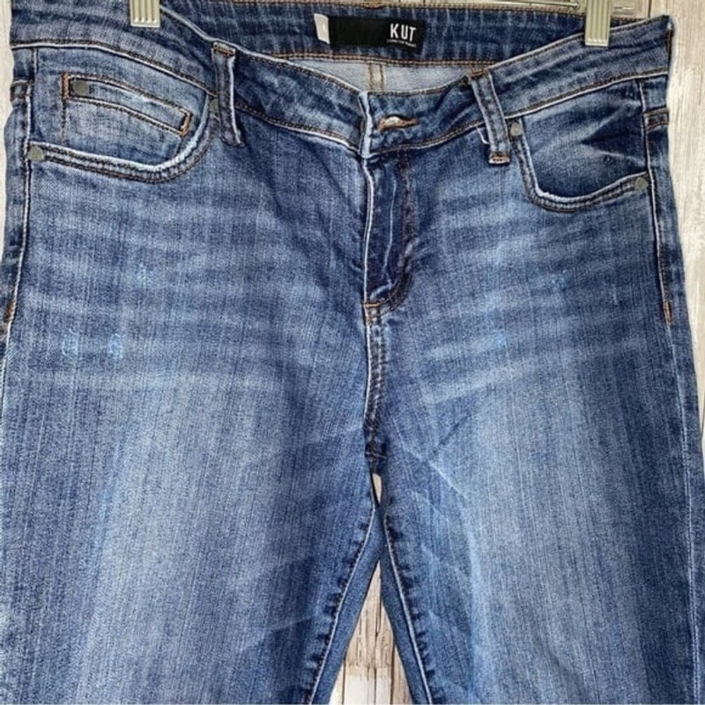 Kut From The Kloth Catherine Boyfriend Denim Size 8 - Picture 8 of 9